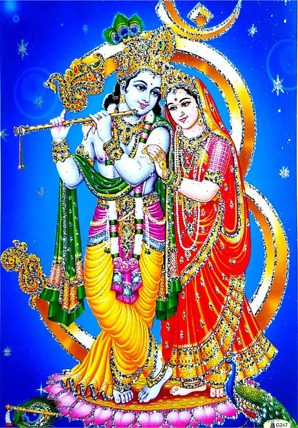 Photo_&_Frame_Radha_Krishna