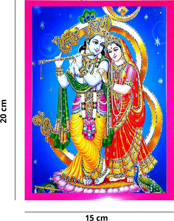 Photo_&_Frame_Radha_Krishna