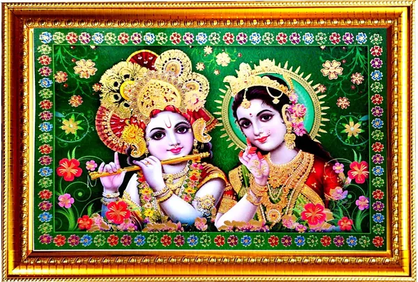 Photo_&_Frame_Radha_Krishna