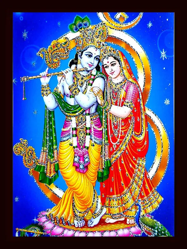 Photo_&_Frame_Radha_Krishna