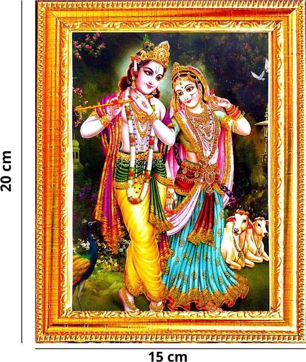 Photo_&_Frame_Radha_Krishna