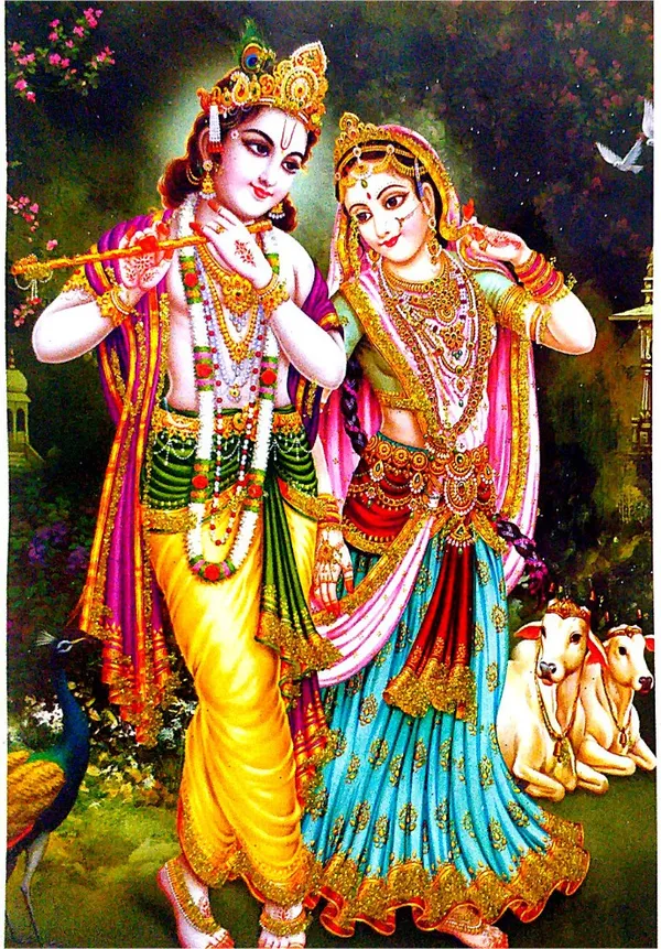 Photo_&_Frame_Radha_Krishna