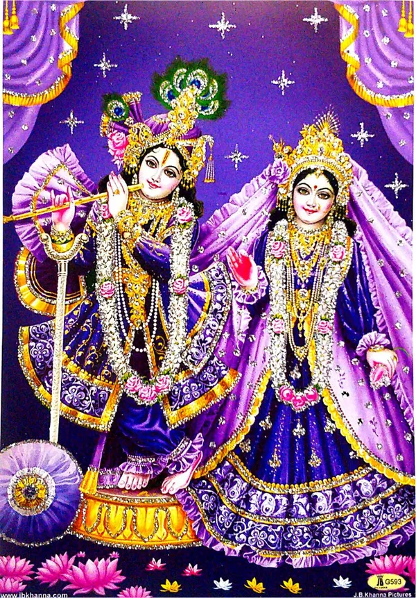 Photo_&_Frame_Radha_Krishna