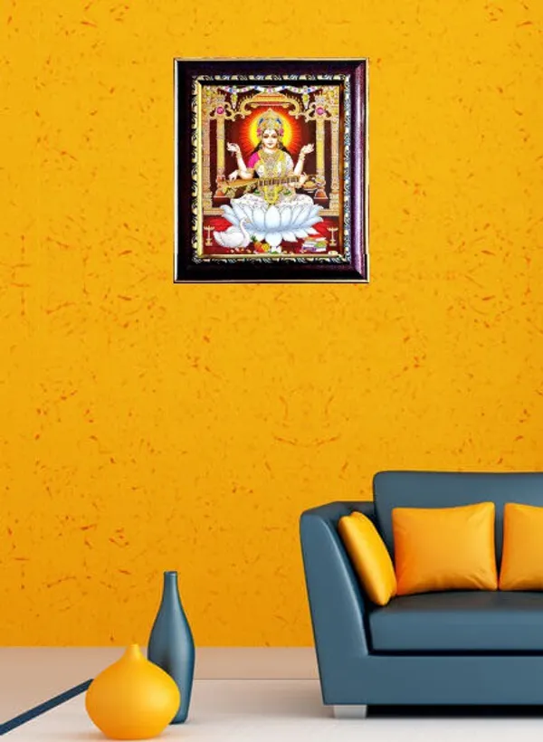 Photo_&_Frame_Saraswati___|_Saraswati_Maa