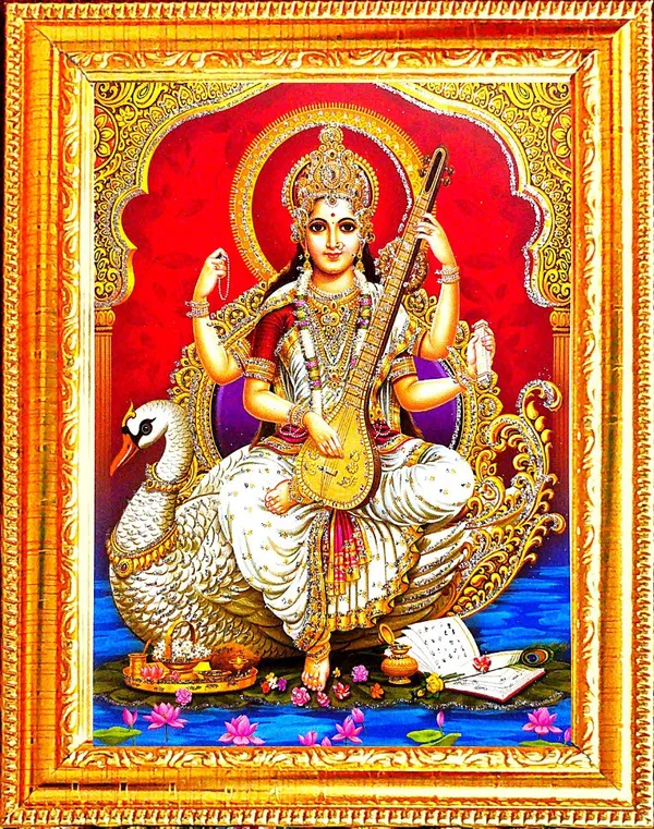 Photo_&_Frame_Saraswati