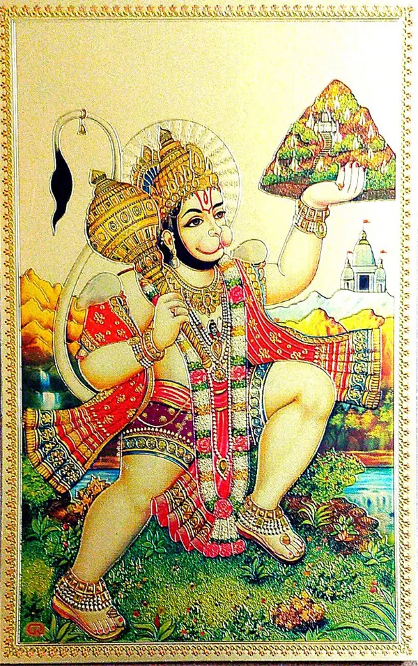 Photo_&_Frame_Hanuman_Ji