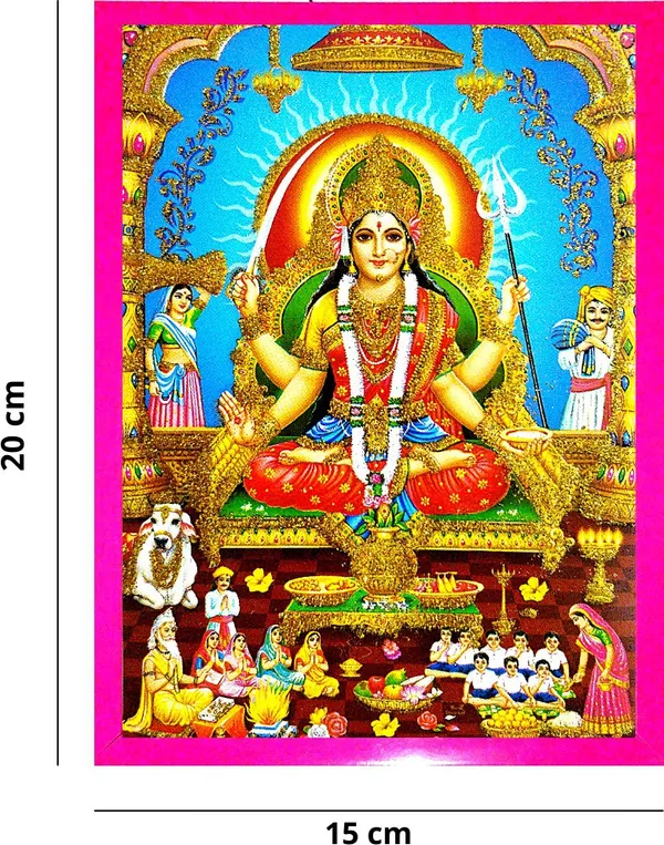 Photo_&_Frame_Santoshi_Mata