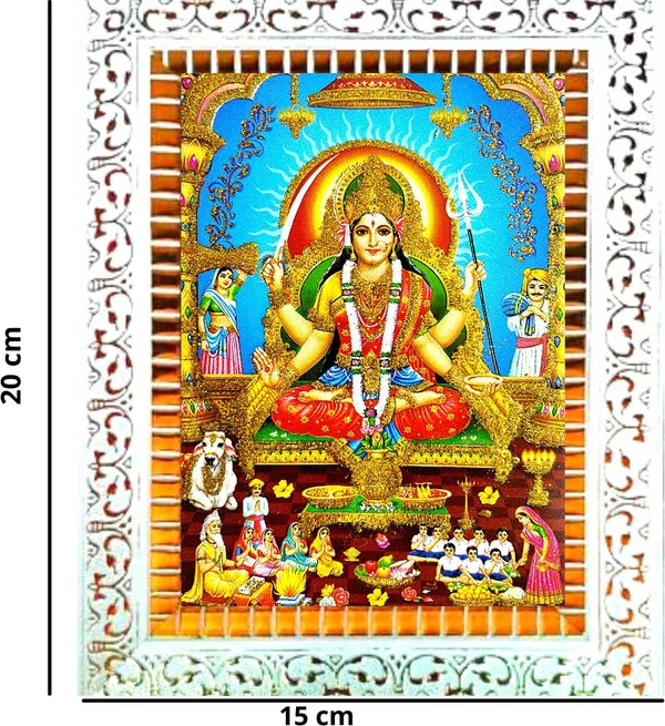 Photo_&_Frame_Santoshi_Mata