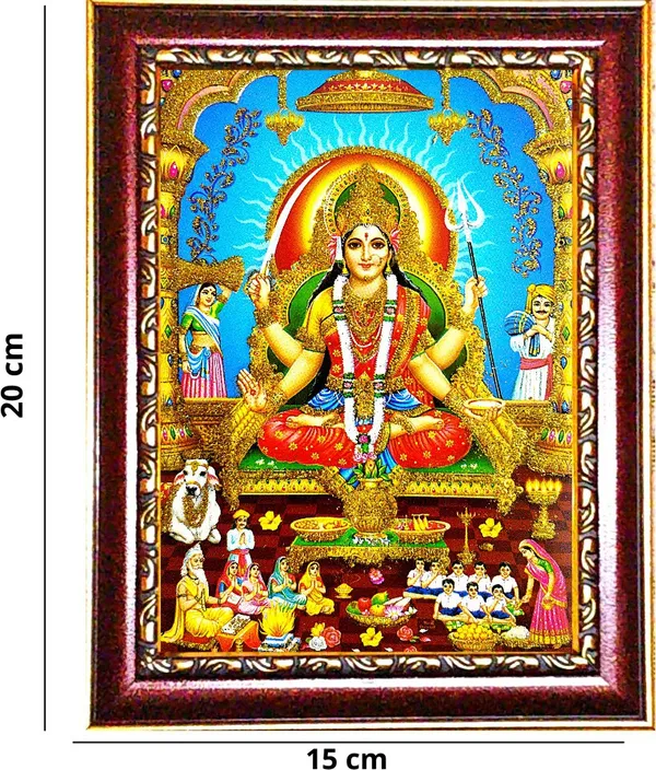 Photo_&_Frame_Santoshi_Mata