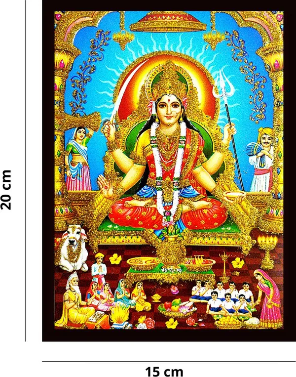 Photo_&_Frame_Santoshi_Mata