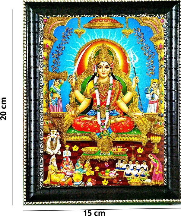 Photo_&_Frame_Santoshi_Mata