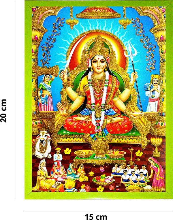 Photo_&_Frame_Santoshi_Mata