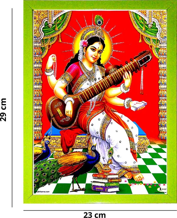 Photo_&_Frame_Saraswati_Maa
