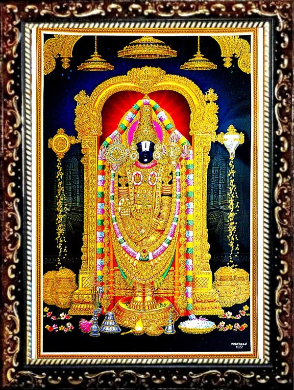 Photo_&_Frame_Tirupati_Balaji