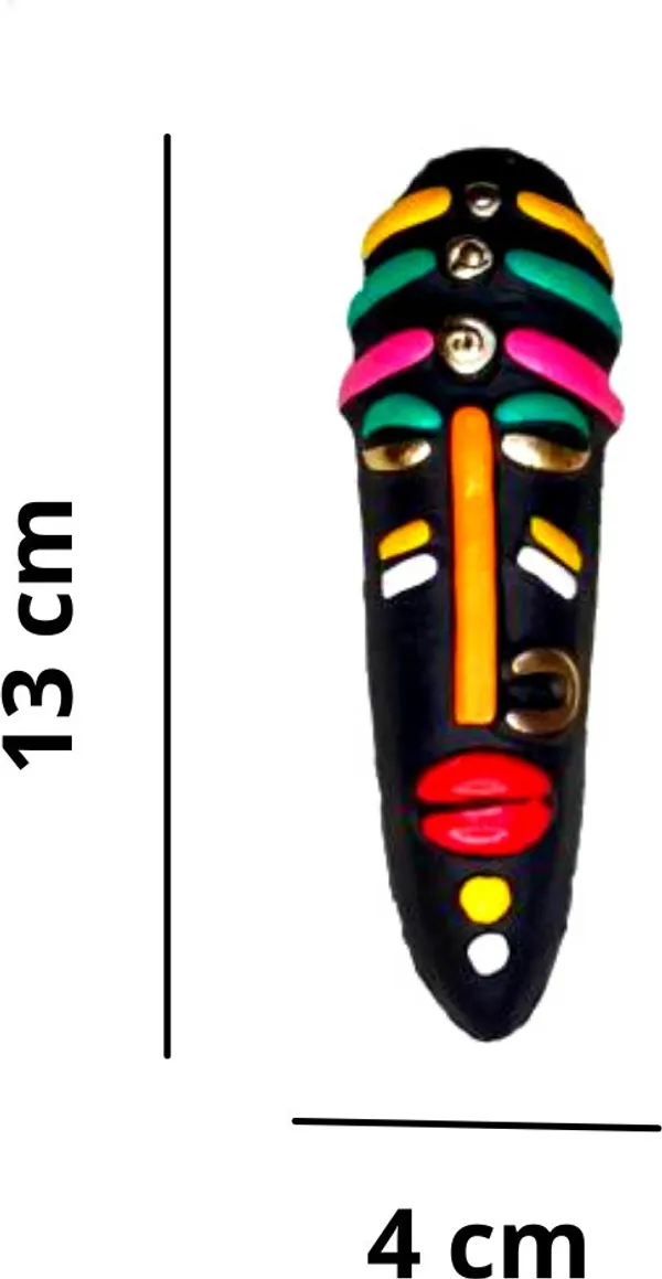 Exclusive_Terracotta_Tribal_Mask_|_Terracotta_Wall_Hanging_Tribal_King_Queen_Mask_Decorative_13_Cm_(Terracotta,_Black)