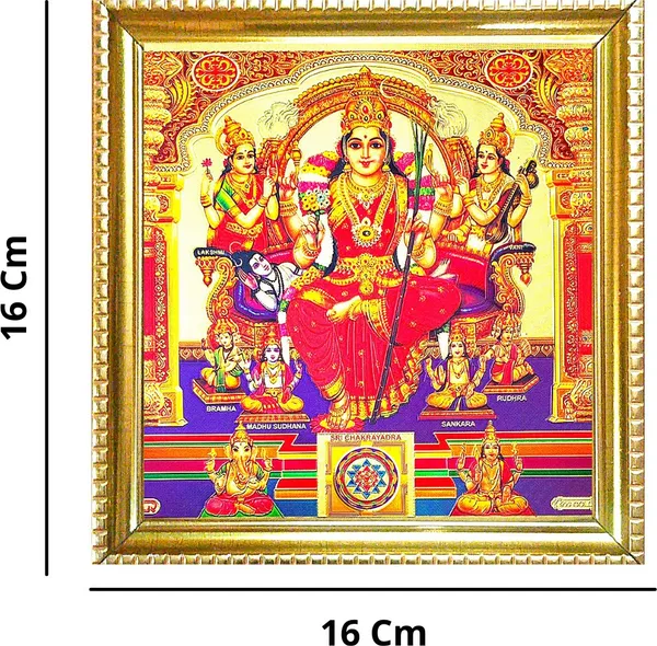 Photo_&_Frame_Tripura_Sundari_|_Rajarajeshwari_|_Shodashi_|_Lalita_Devi_|_Hindu_Goddess