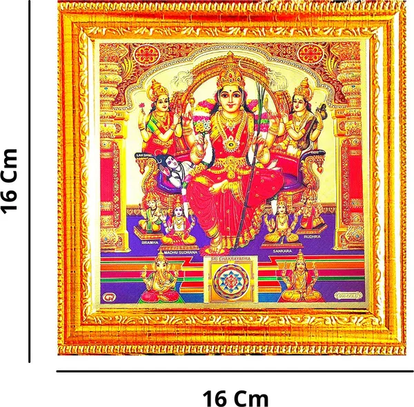 Photo_&_Frame_Tripura_Sundari_|_Rajarajeshwari_|_Shodashi_|_Lalita_Devi_|_Hindu_Goddess