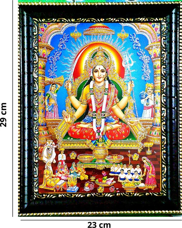 Photo_&_Frame_Santoshi_Mata