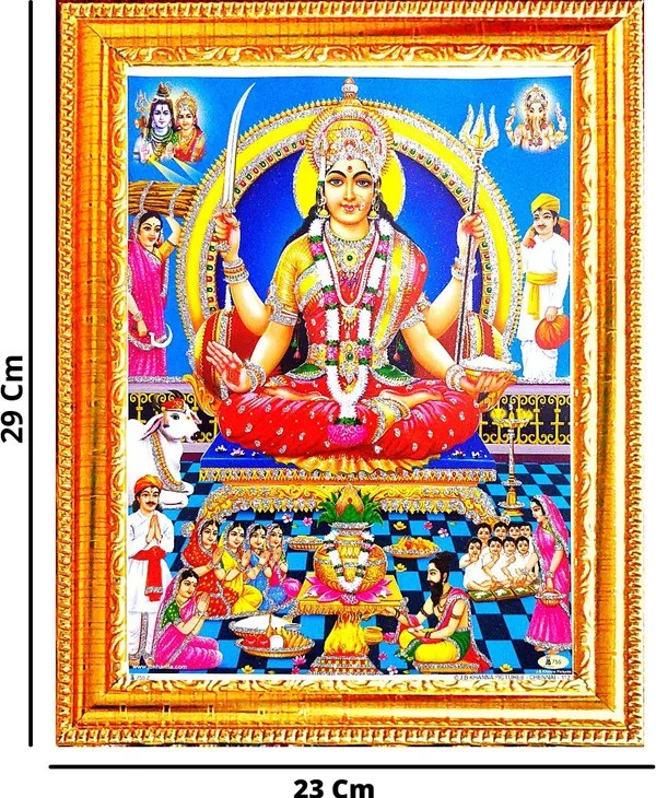 Photo_&_Frame_Santoshi_Mata