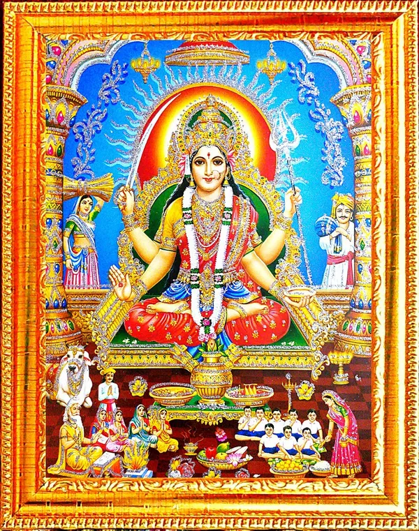 Photo_&_Frame_Santoshi_Mata