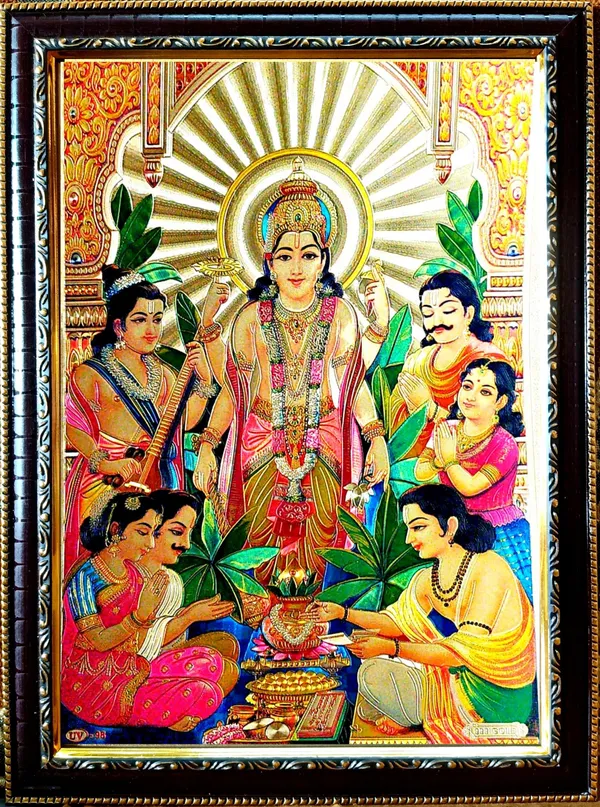 Photo_&_Frame_Satya_Narayan_Ji__|_Religious___|_God_Photos