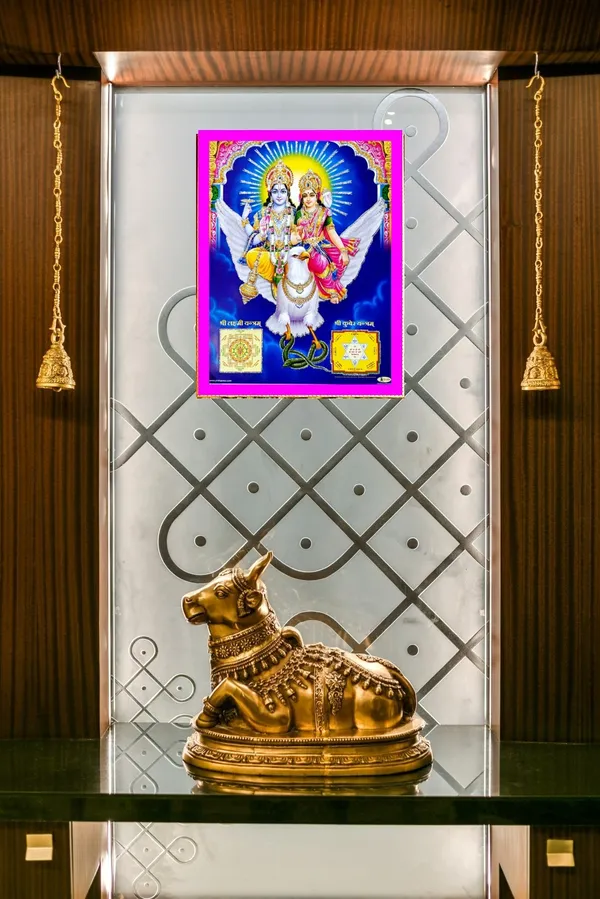 Photo_&_Frame_Vishnu_Laxmi_With_Shree_Laxmi