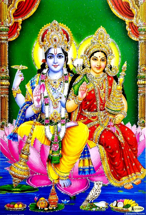 Photo_&_Frame_Vishnu_Laxmi