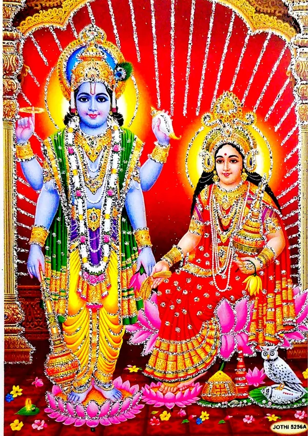 Photo_&_Frame_Vishnu_Laxmi