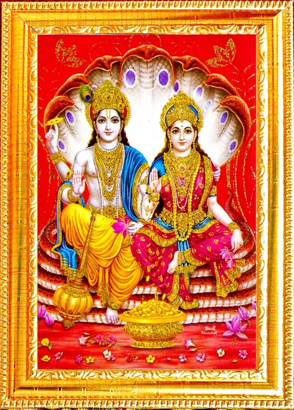 Photo_&_Frame_Vishnu_Laxmi