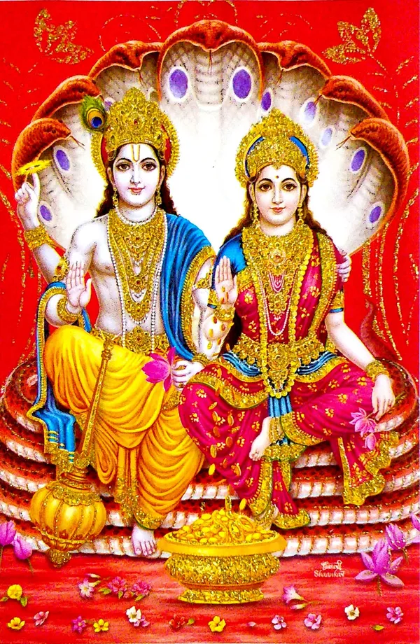Photo_&_Frame_Vishnu_Laxmi