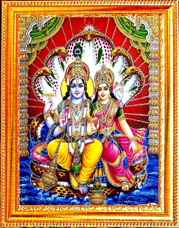 Photo_&_Frame_Vishnu_Laxmi