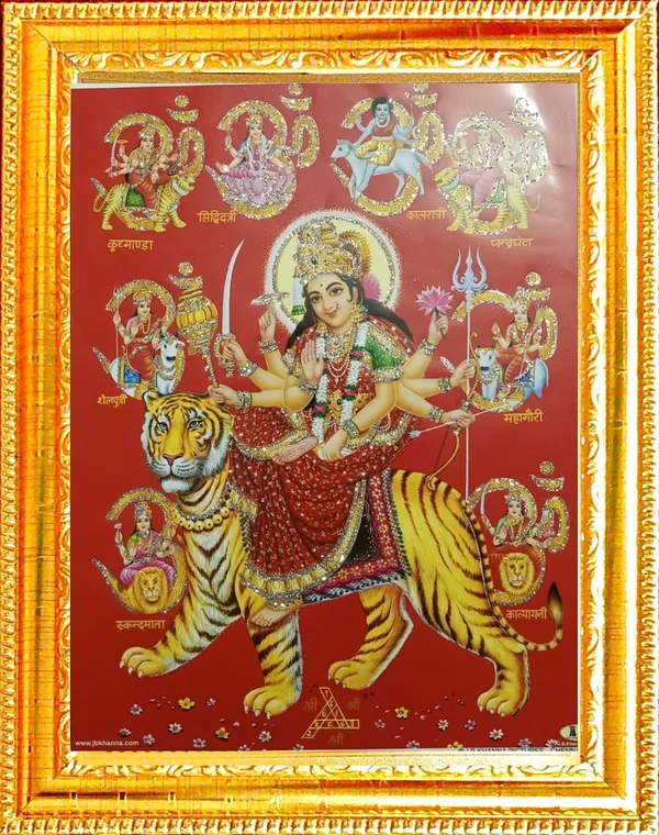 SUNINOW_Durga_Religious_Frame_()
