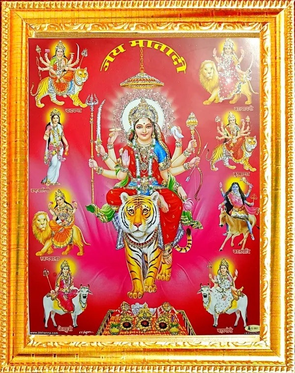 SUNINOW_durga_Religious_Frame_()