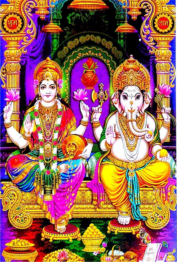 Photo_&_Frame_Laxmi_Ganesh