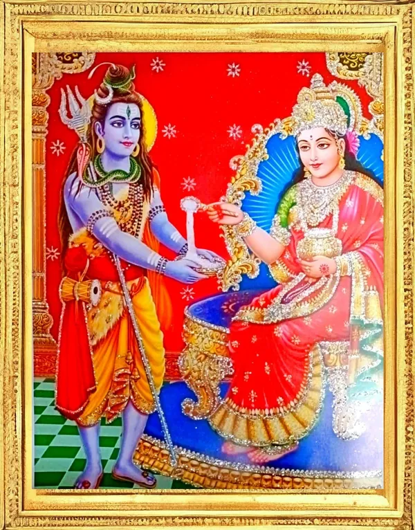 SUNINOW_shiv_parwati_Religious_Frame