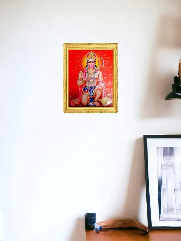 SUNINOW_Hanuman_Ji_photo_frame_Religious_Frame