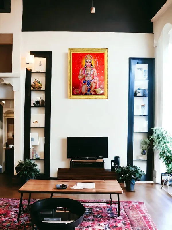SUNINOW_Hanuman_Ji_photo_frame_Religious_Frame