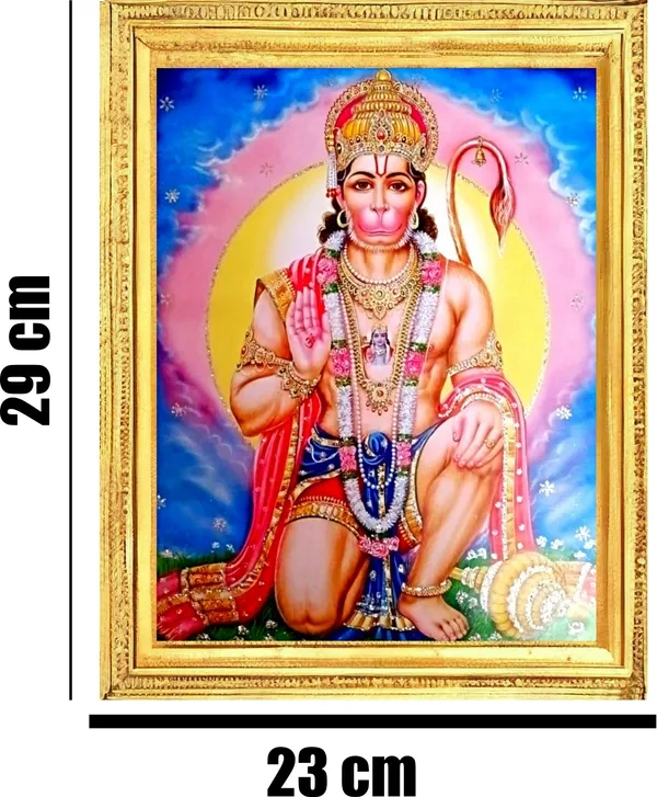 SUNINOW_Hanuman_Ji_photo_frame_Religious_Frame
