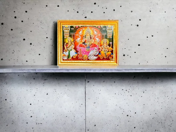 SUNINOW_Laxmi_ganesh_saraswati_photo_frame_Religious_Frame