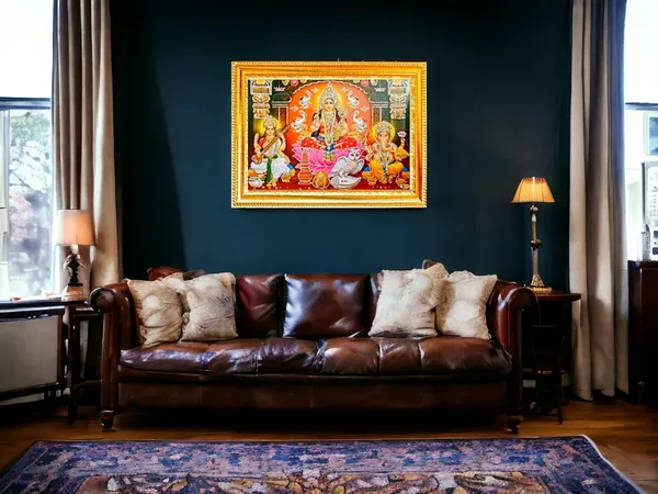 SUNINOW_Laxmi_ganesh_saraswati_photo_frame_Religious_Frame