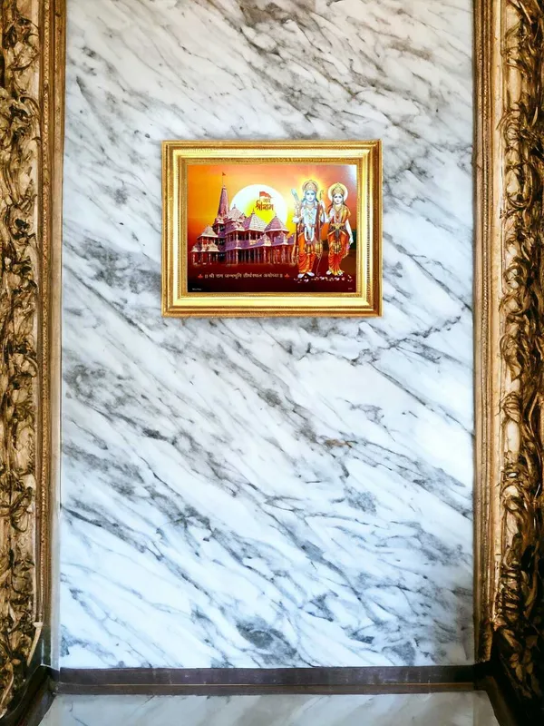 SUNINOW_Ayodhya_Mandir_Ram_ji_Sita_ji_Religious_Frame
