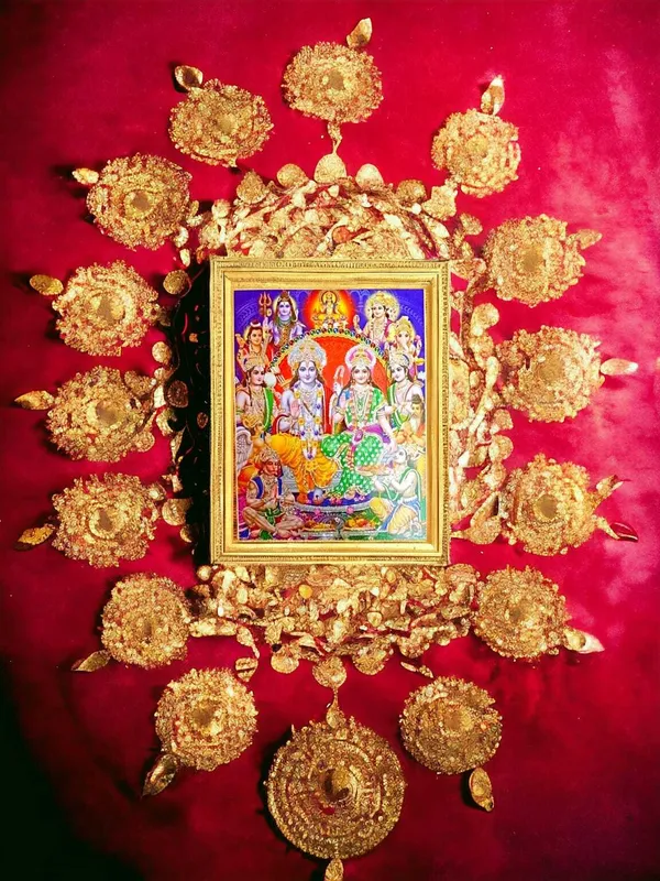SUNINOW_Ram_Darbar_|_ram_panchayat_photo_Religious_Frame