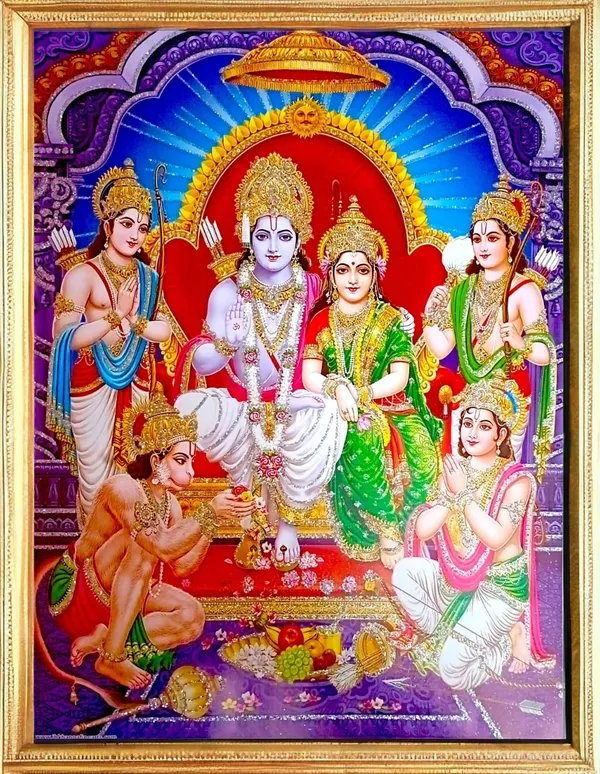 SUNINOW_Ram_Darbar_photo_frame_Religious_Frame
