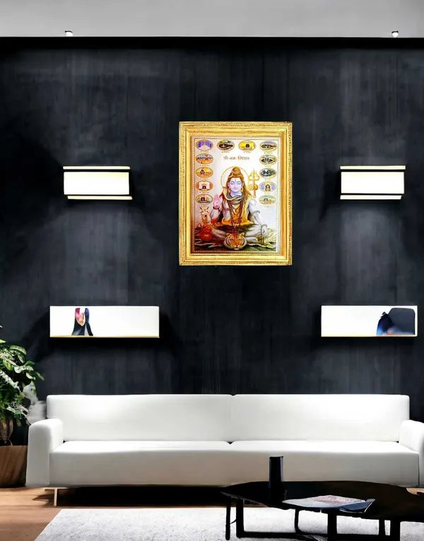 SUNINOW_Shiv_Ji_photo_frame_Religious_Frame
