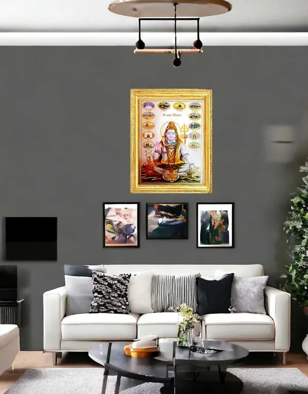 SUNINOW_Shiv_Ji_photo_frame_Religious_Frame