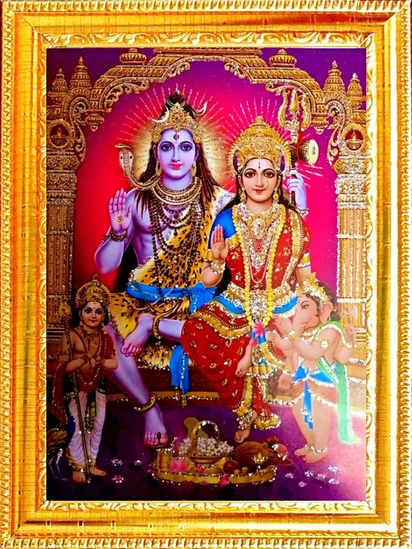SUNINOW_shiv_parwati_Religious_Frame