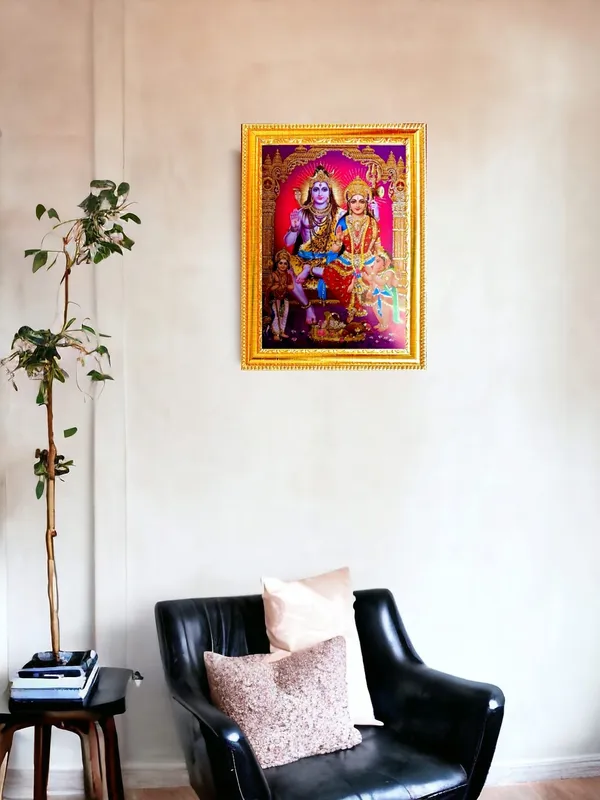 SUNINOW_shiv_parwati_Religious_Frame
