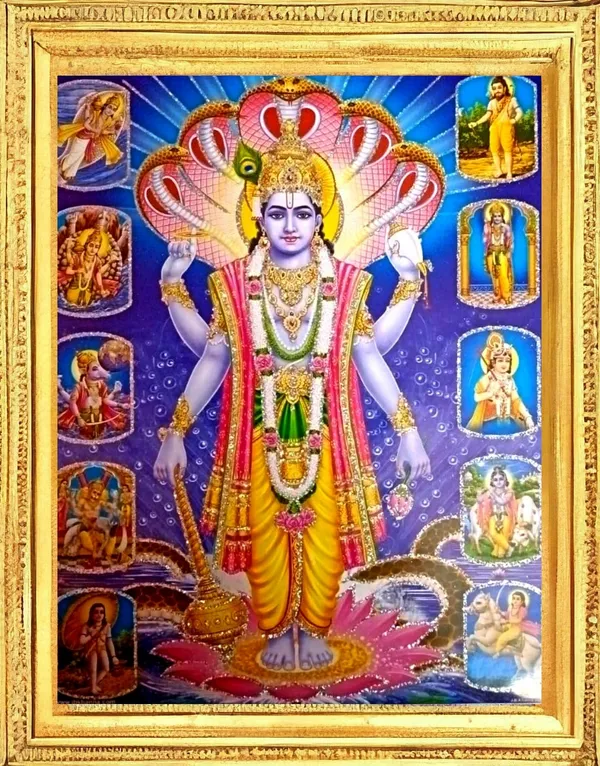SUNINOW_Vishnu_Ji_Religious_Frame