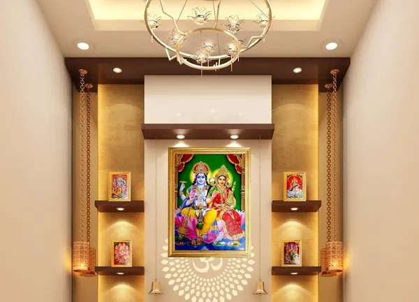 SUNINOW_Big_Size_Vishnu_laxmi_Religious_Frame