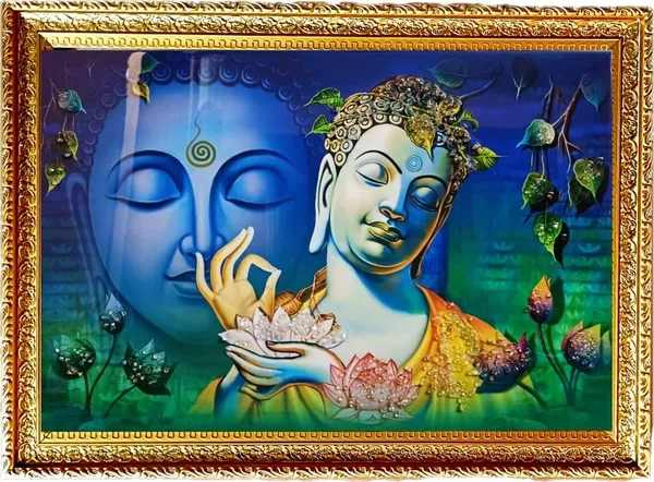 SUNINOW_crystal_work_buddha_Religious_Frame